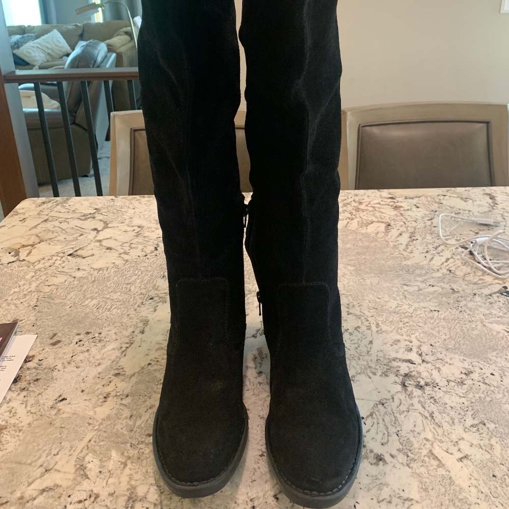Born Suede Knee-High Boots